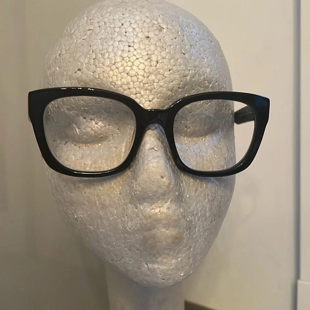 Warby Parker Aubrey Black Glasses N1100 51-19-142 Perfect Condition
